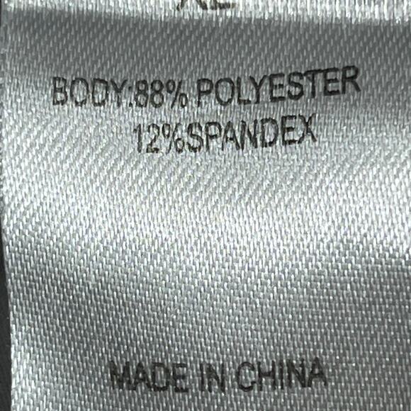 Burlebo Mens XL Gray Elastic Waist Drawstring Casual Athletic Performance Shorts - Picture 4 of 13